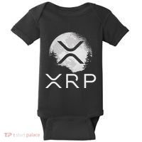 Ripple Coin Xrp Ledger Moon Cryptocurrency Bull Market Baby Bodysuit thumb 0