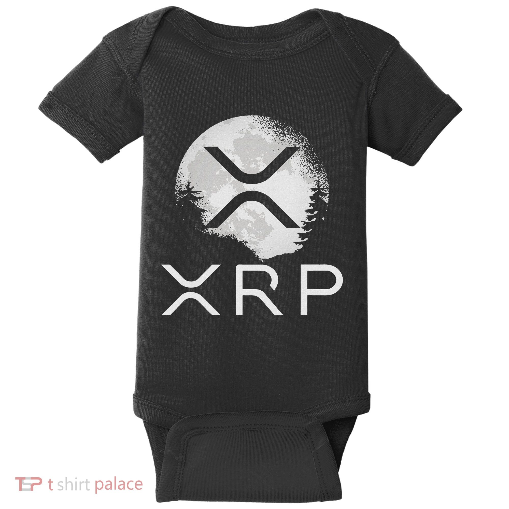 Ripple Coin Xrp Ledger Moon Cryptocurrency Bull Market Baby Bodysuit