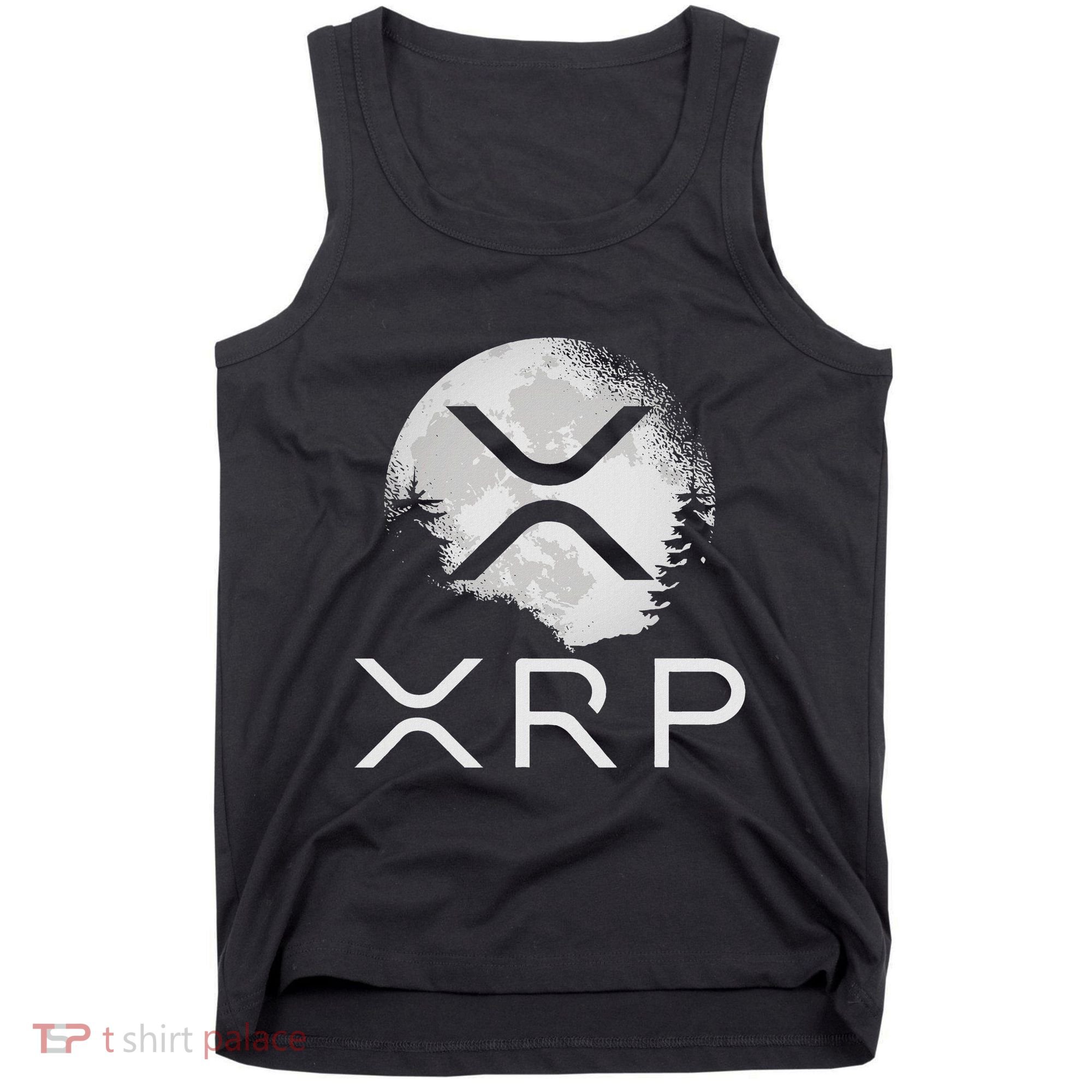 Ripple Coin Xrp Ledger Moon Cryptocurrency Bull Market Tank Top