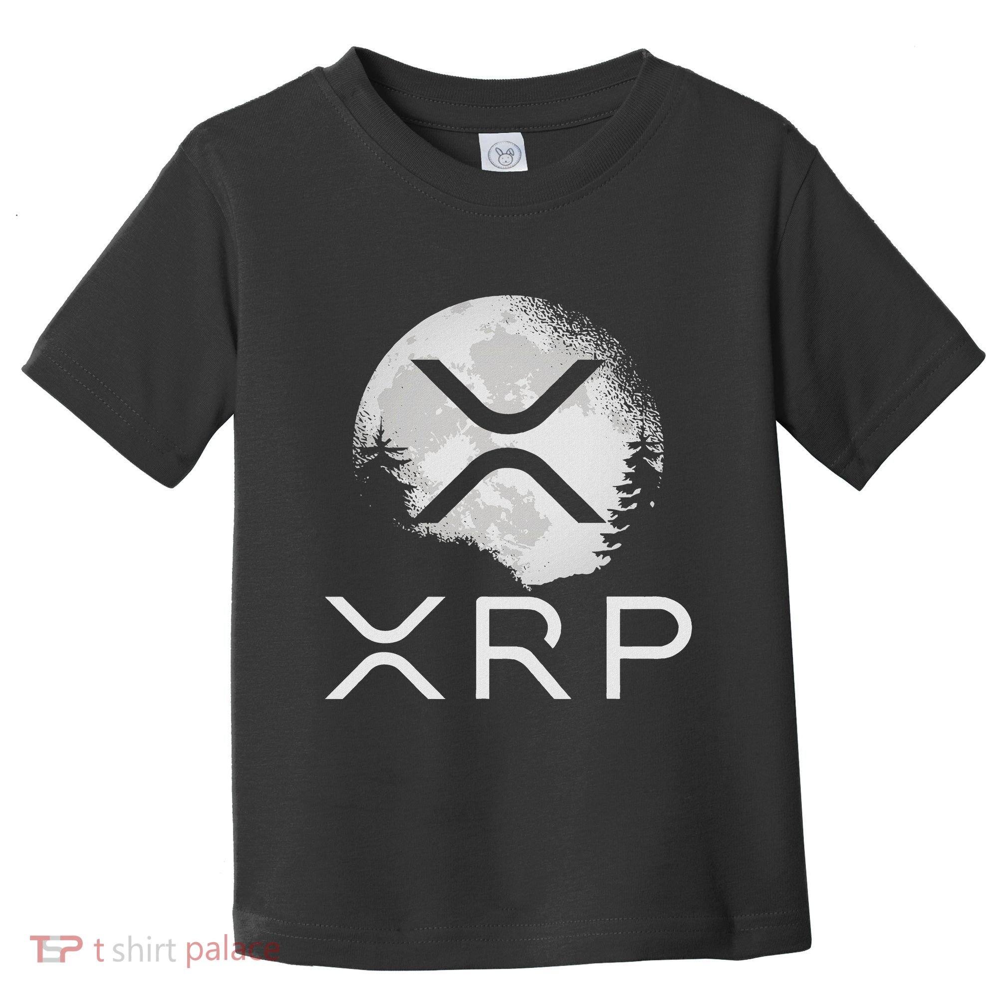 Ripple Coin Xrp Ledger Moon Cryptocurrency Bull Market Toddler T-Shirt