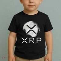 Ripple Coin Xrp Ledger Moon Cryptocurrency Bull Market Toddler T-Shirt thumb 2