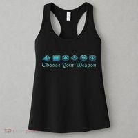 Rpg Choose Your Weapon Dice Rpg Women's Tank Top thumb 3