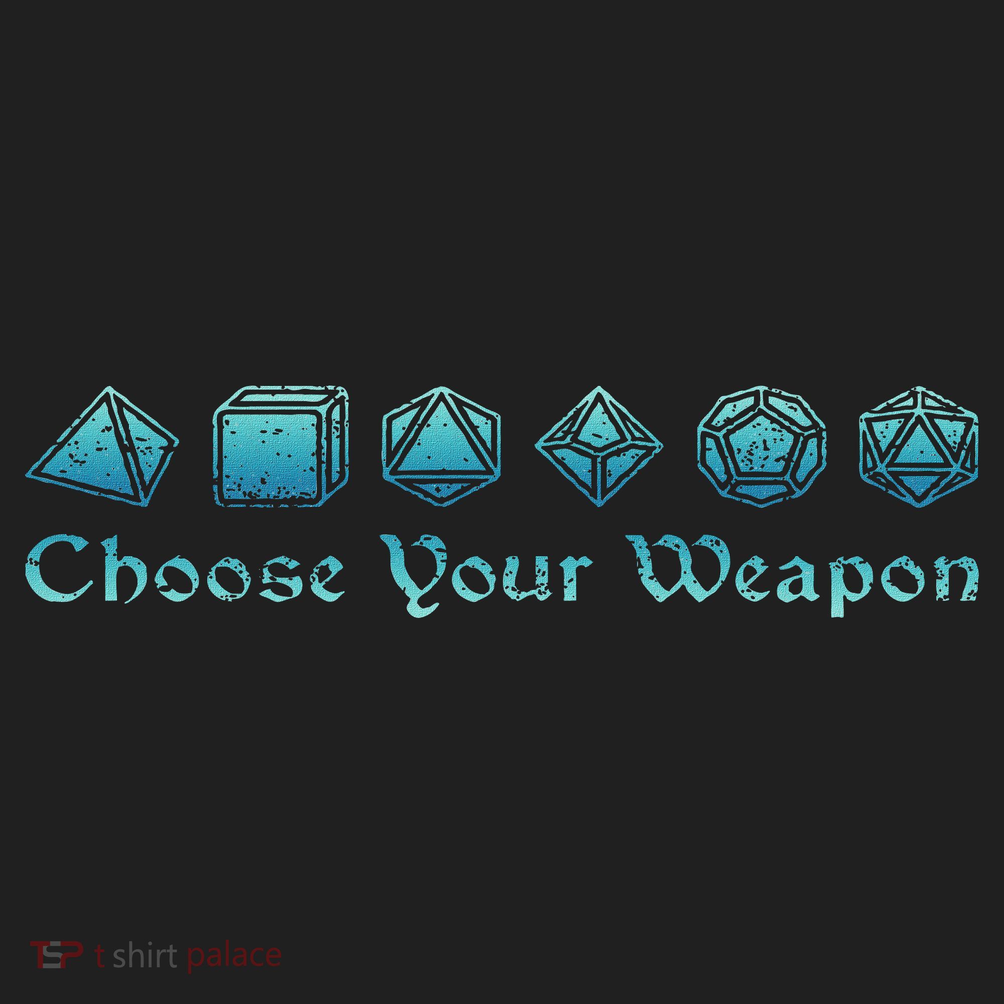 Rpg Choose Your Weapon Dice Rpg Hat