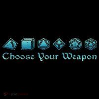Rpg Choose Your Weapon Dice Rpg Women's Long Sleeve Shirt thumb 2