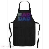 Rad Dad 1980s Retro Fathers Day Apron thumb 0