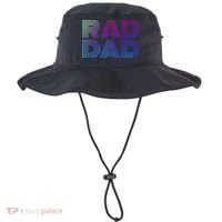 Rad Dad 1980s Retro Fathers Day Bucket Hat thumb 0
