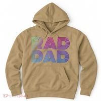 Rad Dad 1980s Retro Fathers Day Hoodie thumb 0