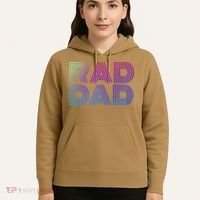 Rad Dad 1980s Retro Fathers Day Hoodie thumb 5
