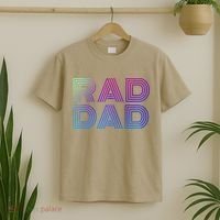 Rad Dad 1980s Retro Fathers Day T-Shirt thumb 2