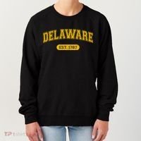 Retro Delaware 1787 Distressed Gift Women's Sweatshirt thumb 0