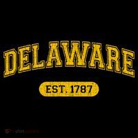 Retro Delaware 1787 Distressed Gift Bucket Hat thumb 4