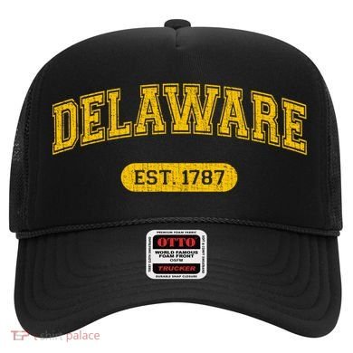 Retro Delaware 1787 Distressed Gift Hat