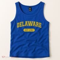 Retro Delaware 1787 Distressed Gift Tank Top thumb 2