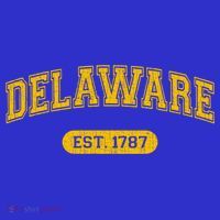 Retro Delaware 1787 Distressed Gift Visor thumb 3