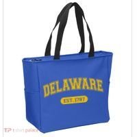 Retro Delaware 1787 Distressed Gift Tote Bag thumb 2
