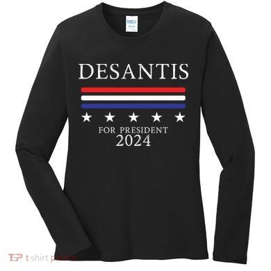 Ron Desantis 2024 Women's Long Sleeve Shirt