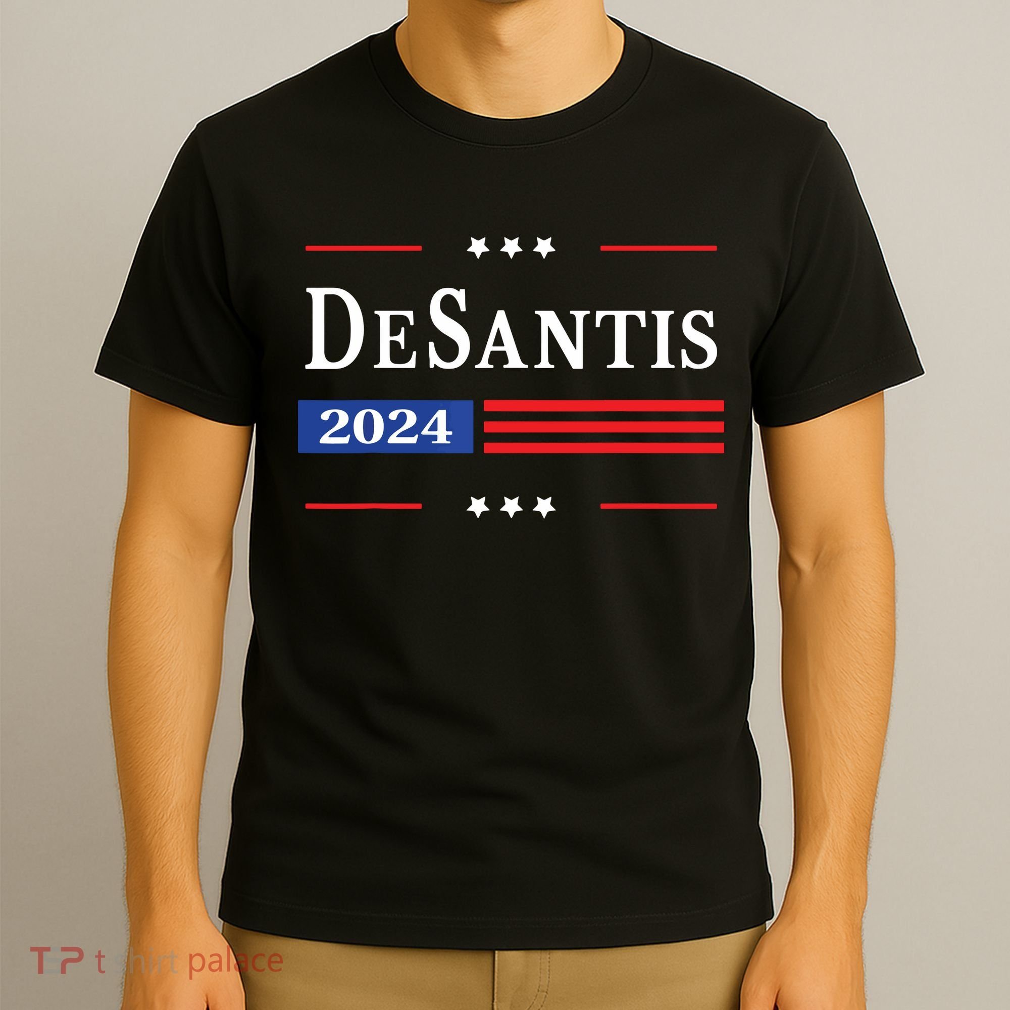 Ron Desantis 2024 For President American Flag Vintage Pro T-Shirt