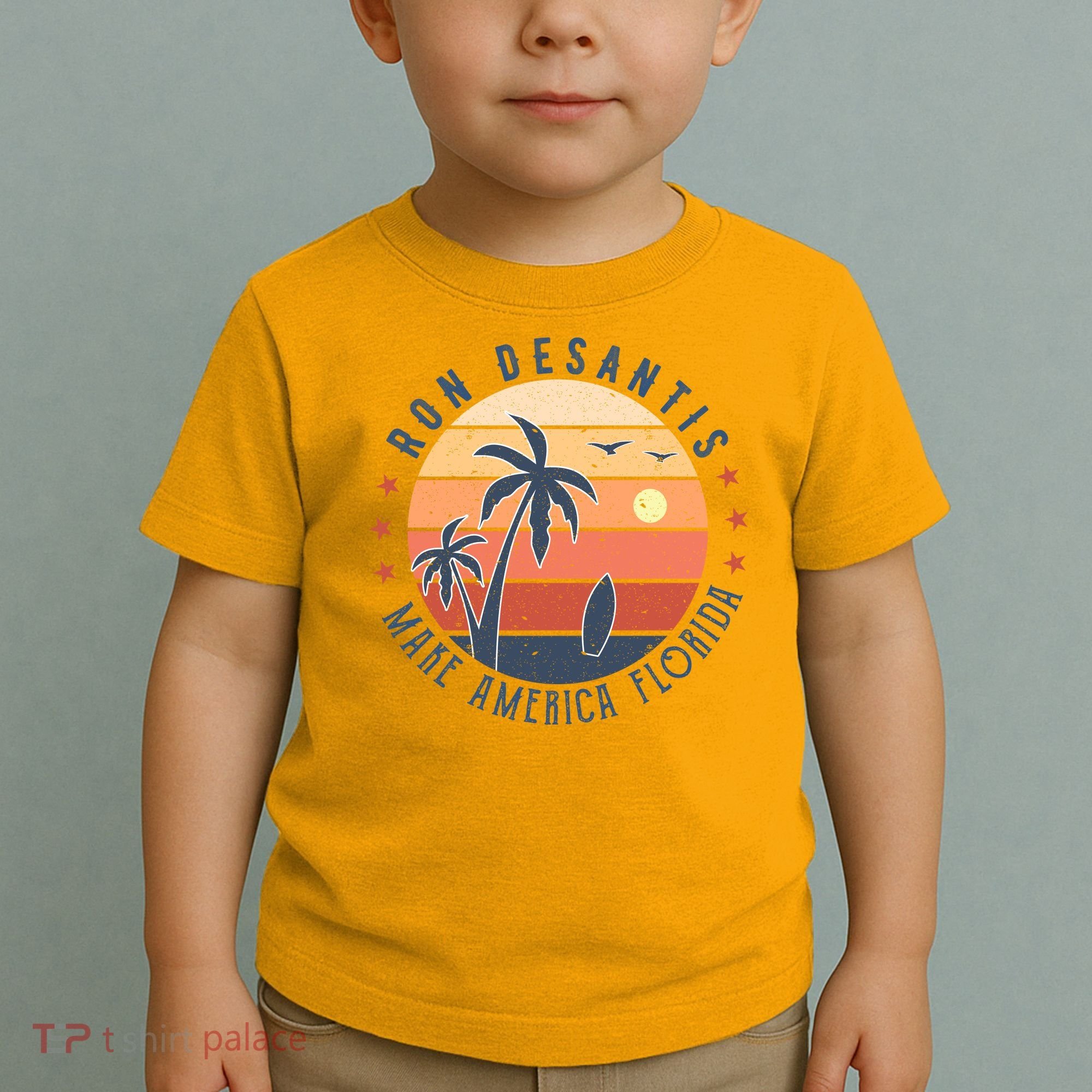 Ron DeSantis 2024 Presidential Election Republican Florida Toddler T-Shirt