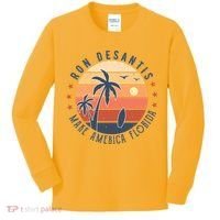 Ron DeSantis 2024 Presidential Election Republican Florida Kids Long Sleeve Shirt thumb 0