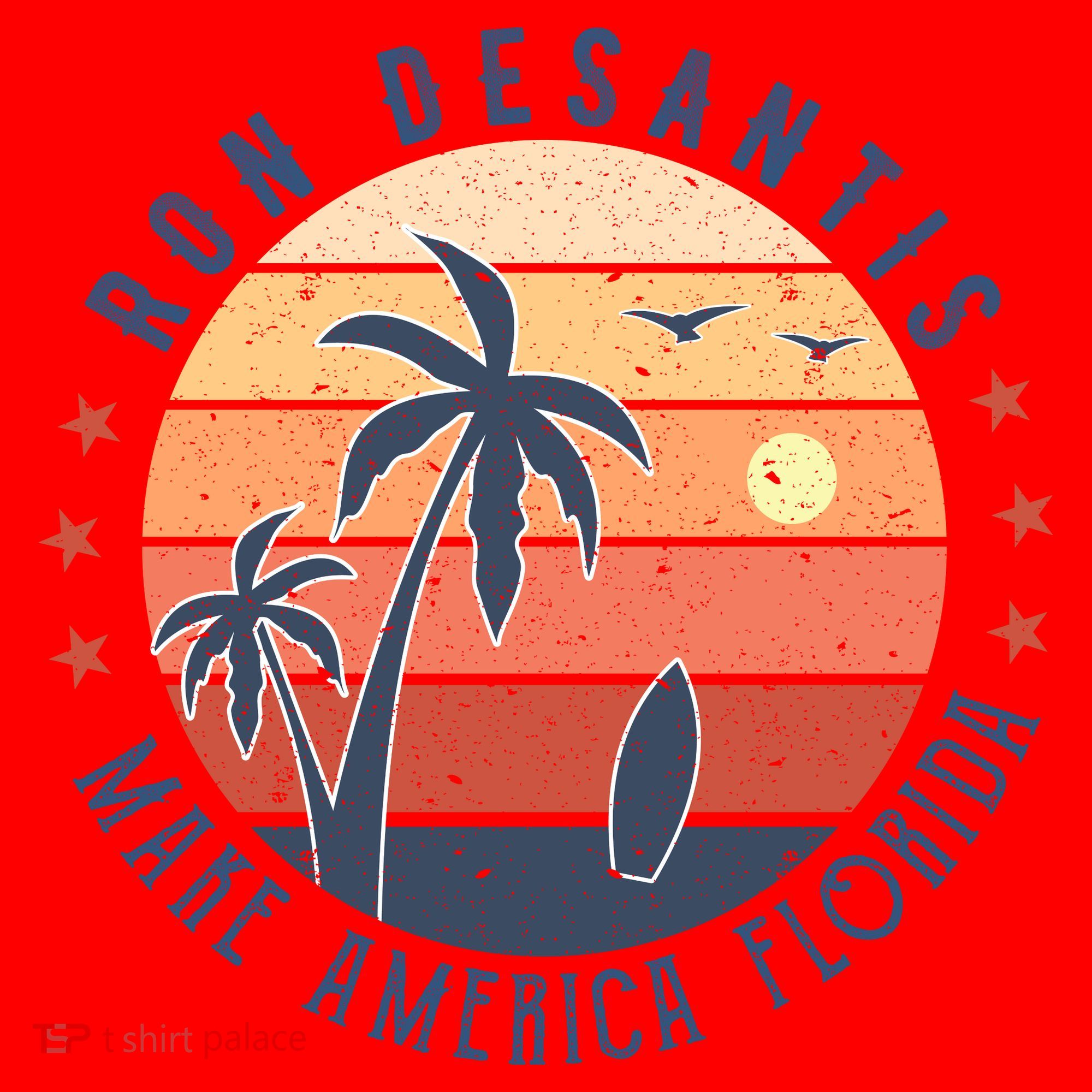 Ron DeSantis 2024 Presidential Election Republican Florida Santa Hat