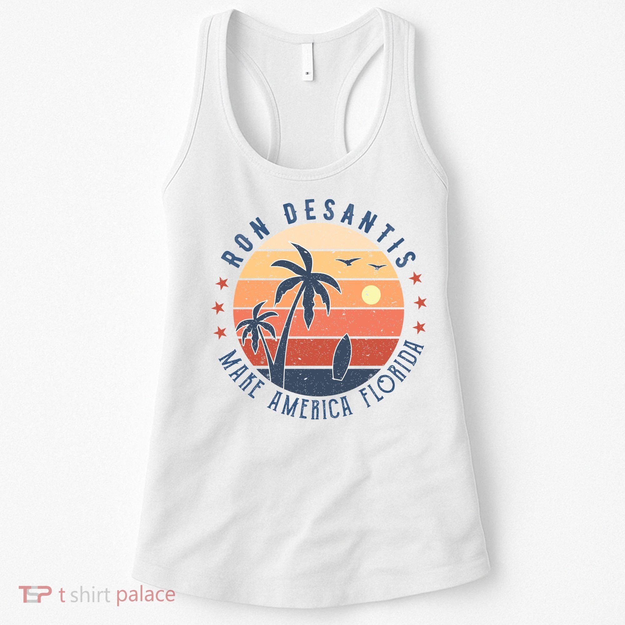 Ron DeSantis 2024 Presidential Election Republican Florida Women's Tank Top