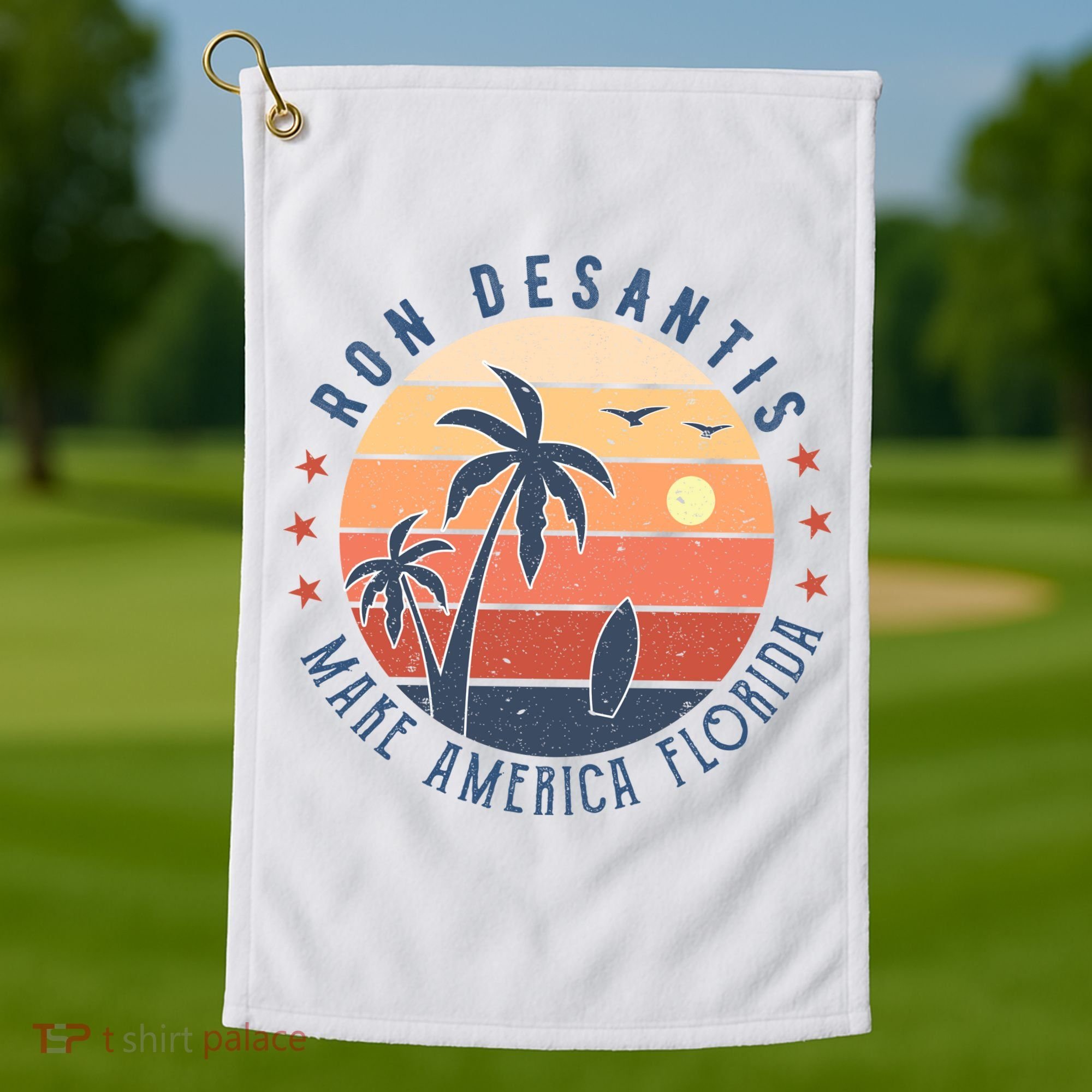 Ron DeSantis 2024 Presidential Election Republican Florida Golf Towel