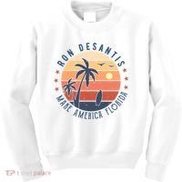 Ron DeSantis 2024 Presidential Election Republican Florida Kids Sweatshirt thumb 0