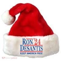 Ron DeSantis 2024 Keep America Free Santa Hat thumb 0