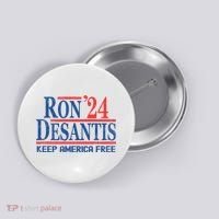Ron DeSantis 2024 Keep America Free Button thumb 0