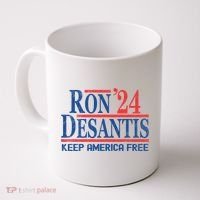Ron DeSantis 2024 Keep America Free Coffee Mug thumb 0