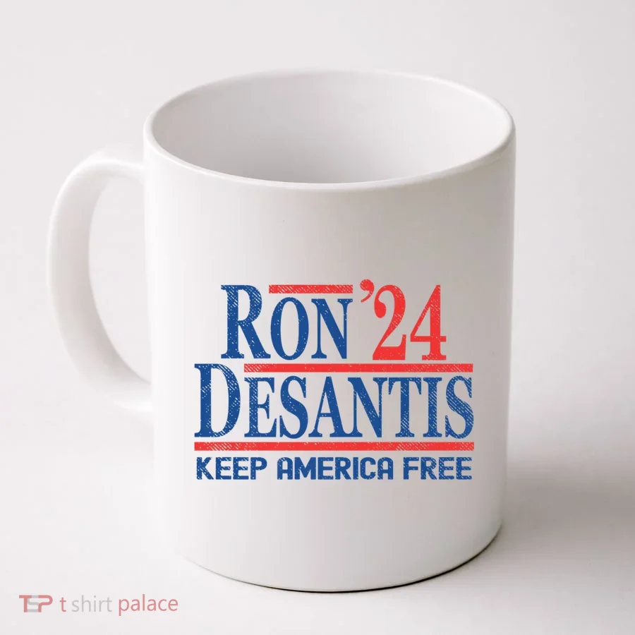 Ron DeSantis 2024 Keep America Free Coffee Mug