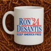 Ron DeSantis 2024 Keep America Free Coffee Mug thumb 2