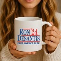 Ron DeSantis 2024 Keep America Free Coffee Mug thumb 3