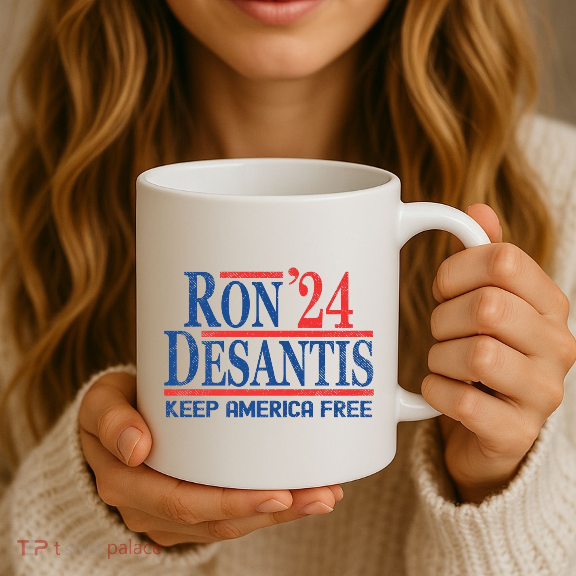 Ron DeSantis 2024 Keep America Free Coffee Mug