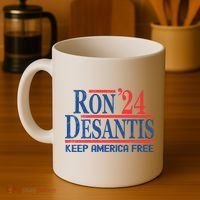 Ron DeSantis 2024 Keep America Free Coffee Mug thumb 4