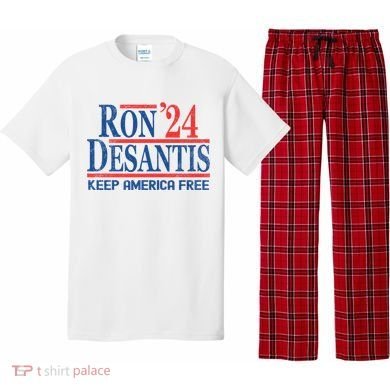 Ron DeSantis 2024 Keep America Free Pajama Set