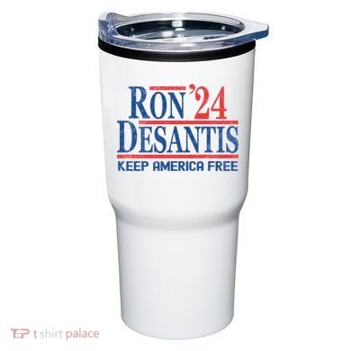 Ron DeSantis 2024 Keep America Free Tumbler