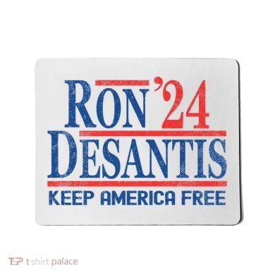 Ron DeSantis 2024 Keep America Free Mousepad