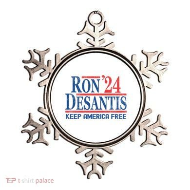 Ron DeSantis 2024 Keep America Free Ornament