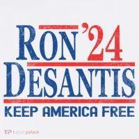 Ron DeSantis 2024 Keep America Free Women's T-Shirt thumb 6