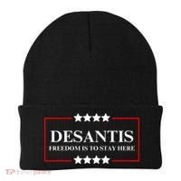 Ron DeSantis 2028 Presidential Election 2028 Freedom Beanie thumb 0