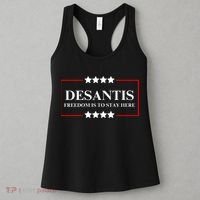 Ron DeSantis 2028 Presidential Election 2028 Freedom Women's Tank Top thumb 3