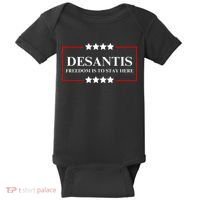 Ron DeSantis 2028 Presidential Election 2028 Freedom Baby Bodysuit thumb 0