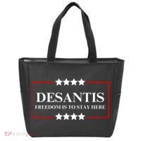 Ron DeSantis 2028 Presidential Election 2028 Freedom Tote Bag thumb 0