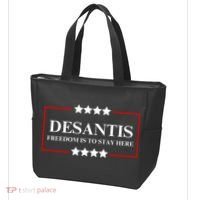 Ron DeSantis 2028 Presidential Election 2028 Freedom Tote Bag thumb 3