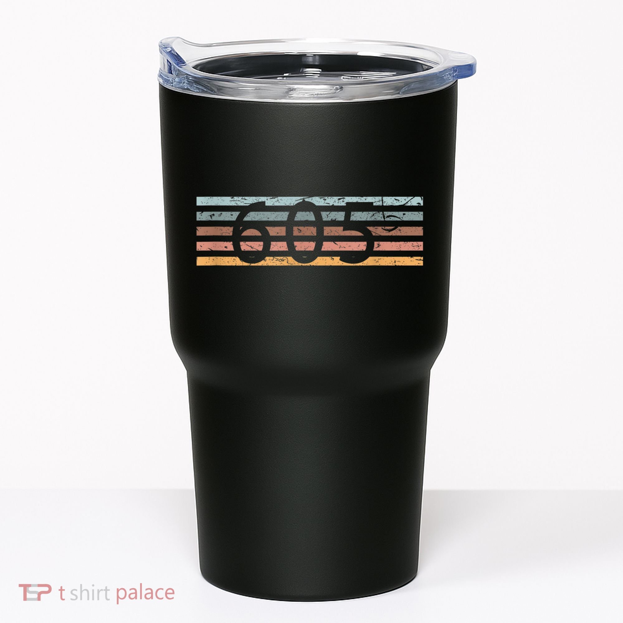 Retro Distressed 605 Area Code Sioux Falls South Dakota SD Tumbler