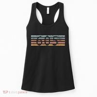 Retro Distressed 605 Area Code Sioux Falls South Dakota SD Women's Tank Top thumb 0