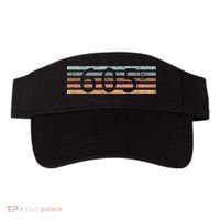 Retro Distressed 605 Area Code Sioux Falls South Dakota SD Visor thumb 0