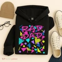 Rad Dad 80s Throwback Hoodie thumb 4