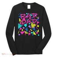 Rad Dad 80s Throwback Long Sleeve Shirt thumb 0